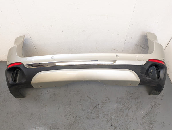 BMW F15 X5 35iX Rear Bumper Cover W/PDC Mineral Silver Metallic (A14)