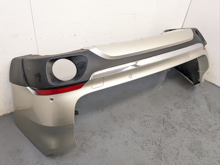 BMW F15 X5 35iX Rear Bumper Cover W/PDC Mineral Silver Metallic (A14)