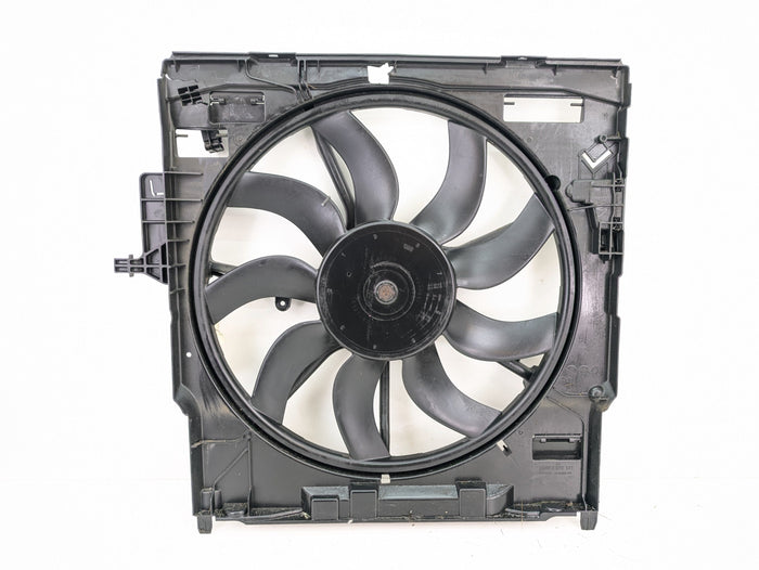 BMW F15 X5/F16 X6 35iX Radiator Cooling Fan Assembly 7634471 *DAMAGED*