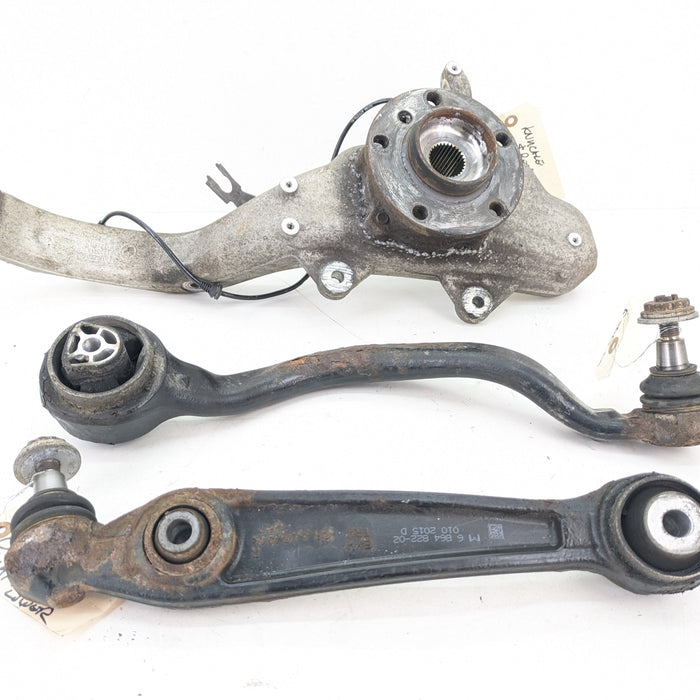 BMW F15 X5/F16 X6 35iX AWD Right/Passenger Side Front Hub/Knuckle/Spindle & Control Arms 6773784/6864822