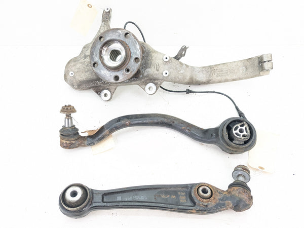 BMW F15 X5/F16 X6 35iX AWD Left/Driver Side Front Hub/Knuckle/Spindle & Control Arms 6773783/6864821