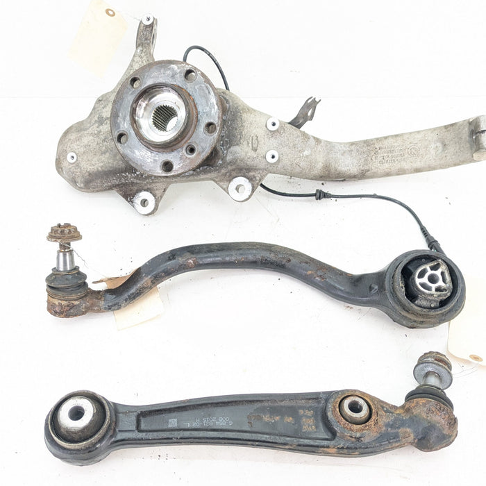 BMW F15 X5/F16 X6 35iX AWD Left/Driver Side Front Hub/Knuckle/Spindle & Control Arms 6773783/6864821