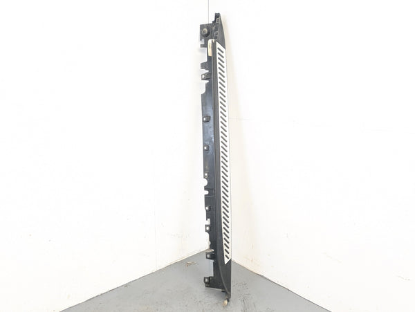 BMW F15 X5 35ix 50ix Right Side Skirt & Aluminum Footplate Step Mineral Silver 51777294384
