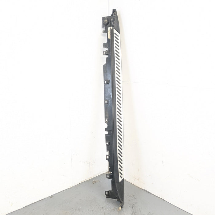 BMW F15 X5 35ix 50ix Right Side Skirt & Aluminum Footplate Step Mineral Silver 51777294384