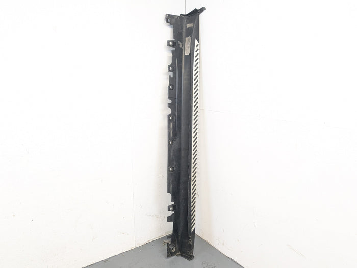 BMW F15 X5 35ix 50ix Left  Side Skirt & Aluminum Footplate Step Mineral Silver 51777294383