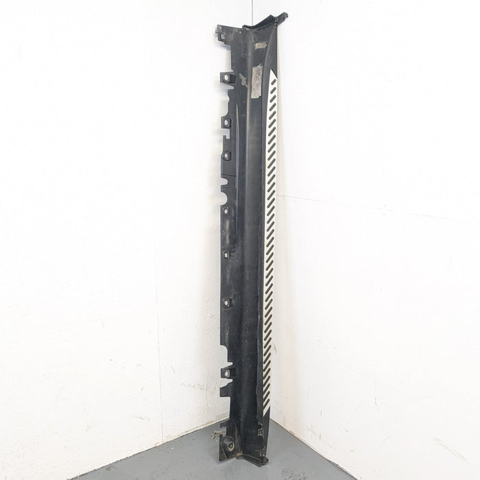 BMW F15 X5 35ix 50ix Left  Side Skirt & Aluminum Footplate Step Mineral Silver 51777294383