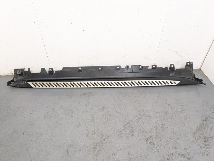 BMW F15 X5 35ix 50ix Left  Side Skirt & Aluminum Footplate Step Mineral Silver 51777294383