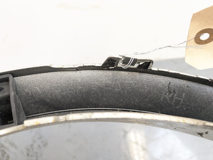 BMW F15 X5 35xi 50xi Rear Right Wheel Arch Trim Flare Mineral Silver Metallic 51777378584 *Damaged*