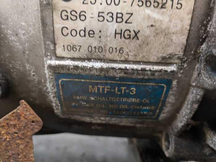 BMW E92 E90 E93 335i N54 RWD Manual Transmission GS6-53BZ HGX 23007571423