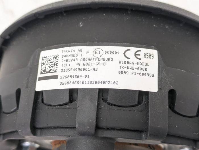 BMW E92 E90 E91 E93 335i 328i M3 Sport Steering Wheel Airbag 3051642