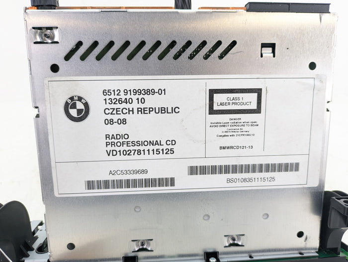 BMW E92 E90 E91 E93 335i 328i Headunit/Radio/CD Player 9199389