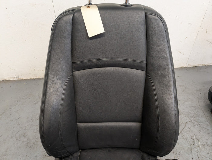 BMW E92 335i 328i Black Leather Heated Front Sport Seats