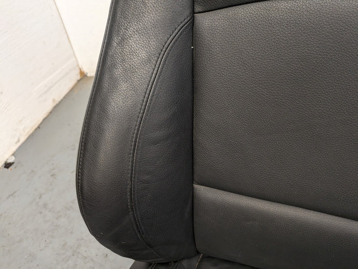 BMW E92 335i 328i Black Leather Heated Front Sport Seats