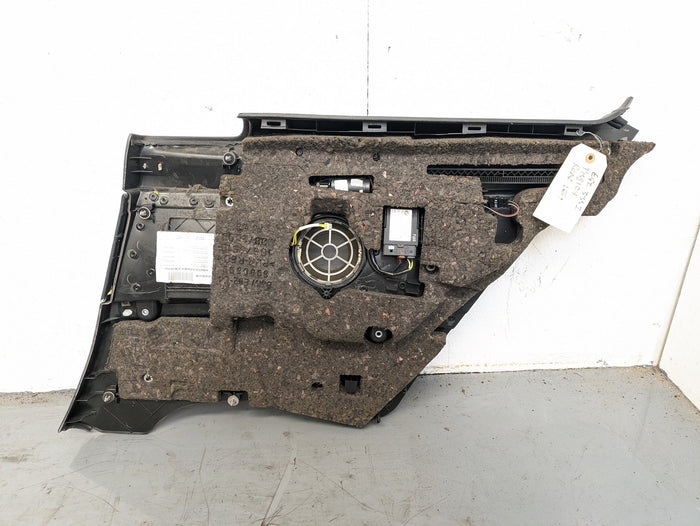 BMW E92 335i 328i Left/Driver Side Rear Black Leather Door Card Panel 6980699