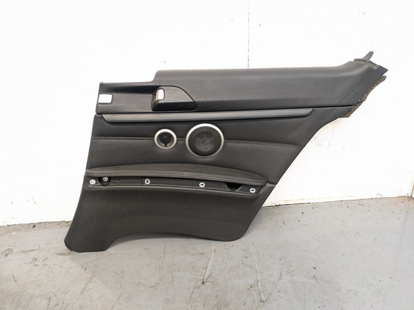 BMW E92 335i 328i Right/Passenger Side Rear Black Leather Door Card Panel 6980700