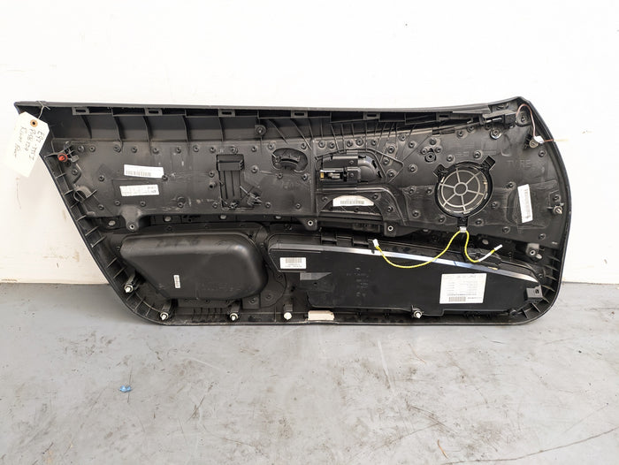 BMW E92 E93 335i 328i Right/Passenger Side Front Black Leather Door Panel Card 51417154587