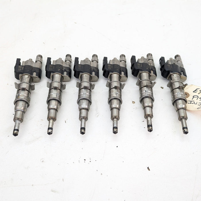 BMW E92 E90 E93 335i 335xi N54 Engine Index 11 Fuel Injector Set Of 6 7585261-11