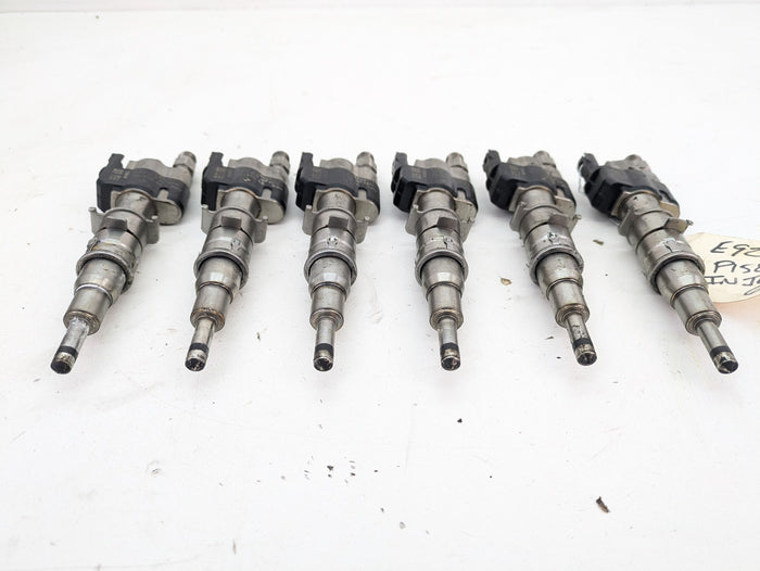 BMW E92 E90 E93 335i 335xi N54 Engine Index 11 Fuel Injector Set Of 6 7585261-11