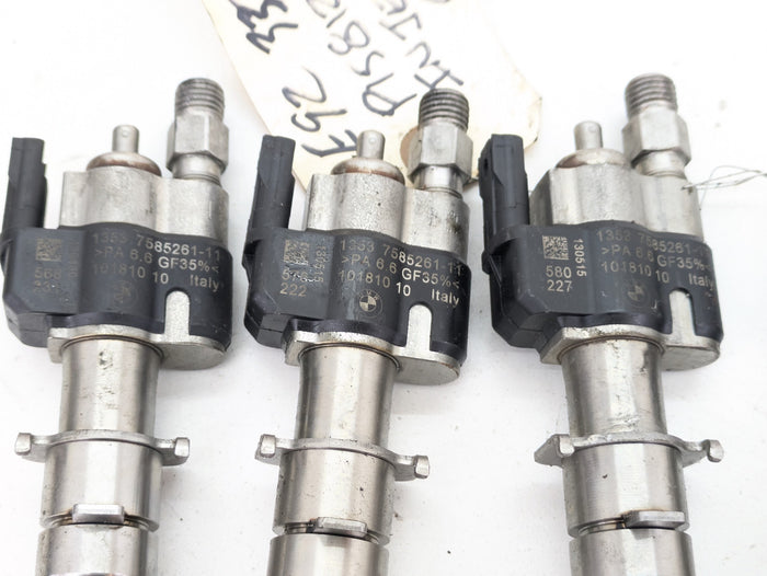 BMW E92 E90 E93 335i 335xi N54 Engine Index 11 Fuel Injector Set Of 6 7585261-11