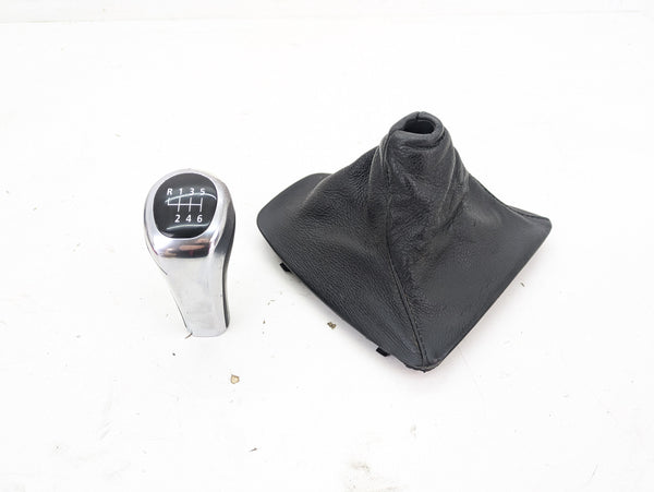 BMW E92 E90 E91 E93 3 Series Manual Transmission Gear Shift Knob & Boot 7530223 *DAMAGED*