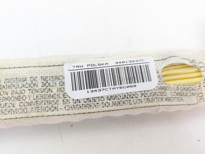 BMW E92 335i 328i M3 Left/Driver Side Curtain Airbag 7118311