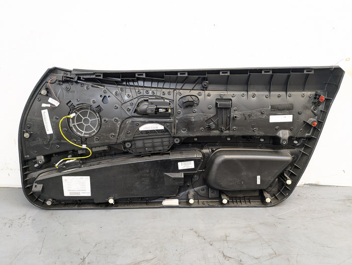 BMW E92 E93 335i 328i Left/Driver Side Front Black Leather Door Panel Card 7154587