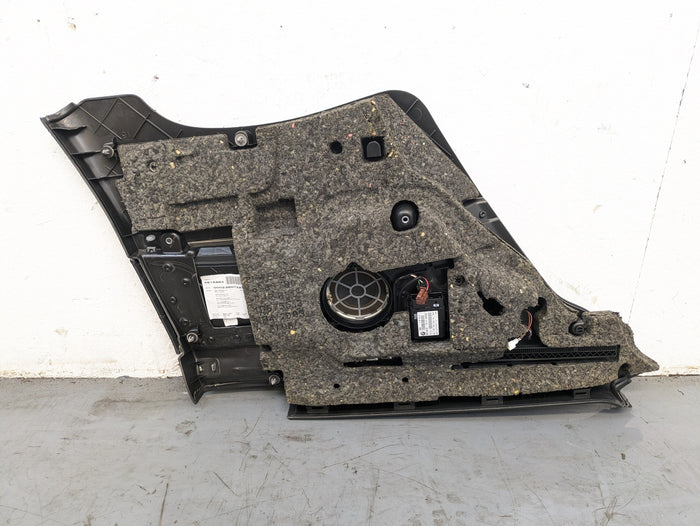 BMW E92 335i 328i Right/Passenger Side Rear Black Leather Door Panel Card 6980700
