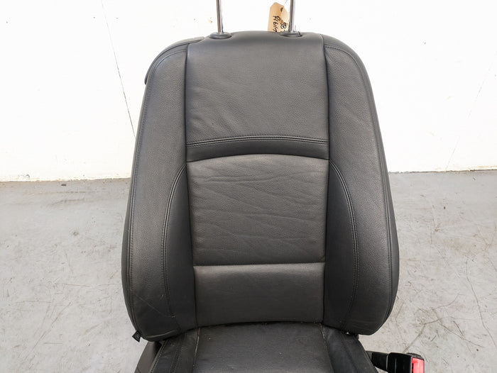 BMW E92 335i 328i Front Black Leather Heated Sport Seats