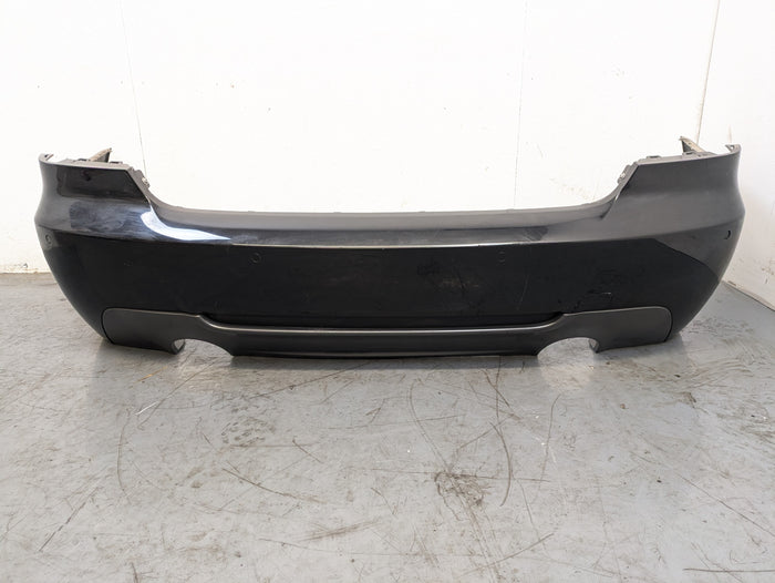 BMW E92 E93 335i M Sport Rear Bumper W/PDC Black Sapphire Metallic (475)