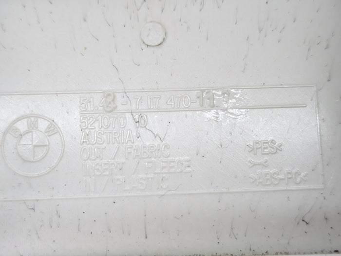 BMW E92 335i 328i M3 Left/Right Side Black B Pillar Trim 7117469/7117470