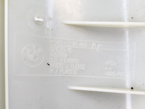 BMW E92 335i 328i M3 Left/Right A Pillar Trim Black 7117467/7117468