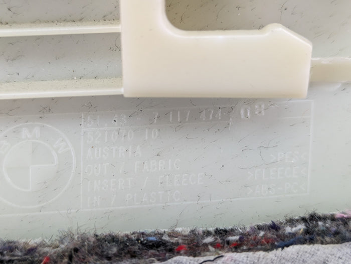 BMW E92 335i 328i M3 Left/Right Side Black C Pillar Trim 7117473/7117474