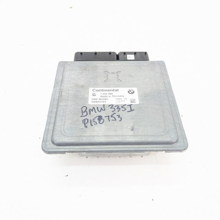 BMW E92 E90 E93 335i 335xi N54 DME ECU Engine Control Module Computer MSD81 7592080