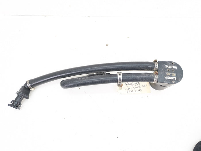BMW E90 E92 E93 335I N54 Webby's  Vacuum Side Oil Catch Can & Hoses