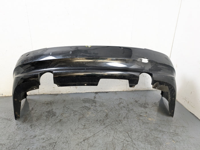 BMW E92 E93 335i 335xi Pre-LCI Rear Bumper Black Sapphire Metallic (475) *DAMAGED*