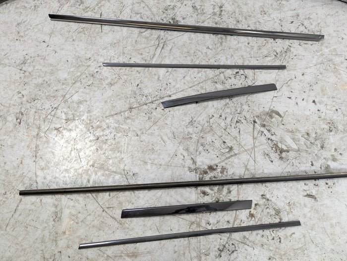 BMW E92 335i 328i M3 Shadowline/Gloss Black Exterior Window Trim Set