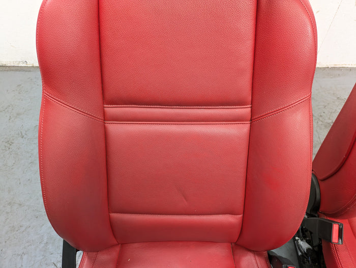 E70 X5 M Merino Red Leather Interior Set Seats With Dashboard