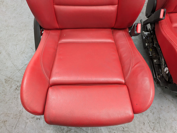 E70 X5 M Merino Red Leather Interior Set Seats With Dashboard