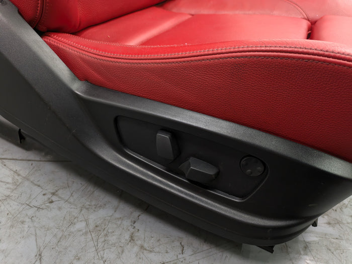 E70 X5 M Merino Red Leather Interior Set Seats With Dashboard