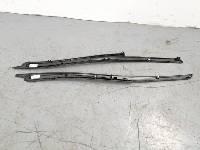 BMW E70 X5 M Carbon Leather Interior Door Panel Center Console Trim Set 51169186947