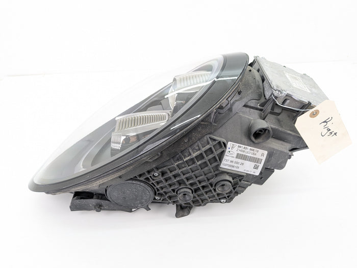 Porsche 991.2 911 GTS Right/Passenger Side PDLS+ LED Headlight 99163196813
