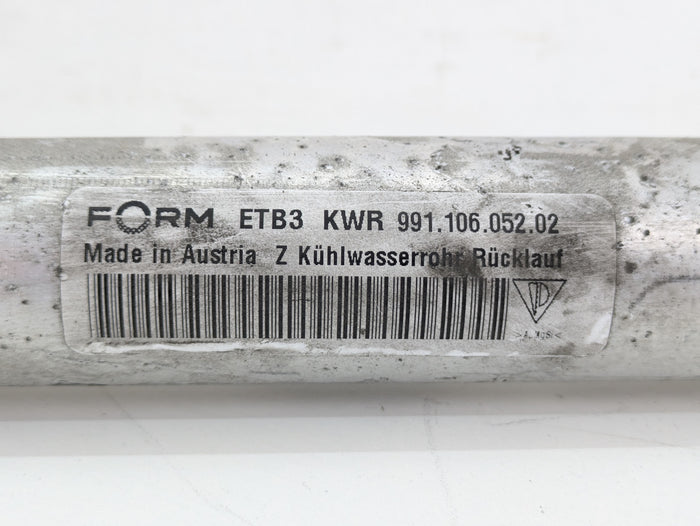 Porsche 991.2 911 GTS Coolant Pipe 99110605202/991106551/99110674001