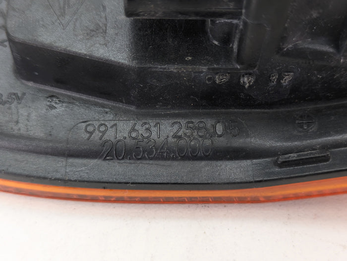 Porsche 991.2 911 GTS Amber Right/Passenger Side Marker Turn Signal Light 99163125805