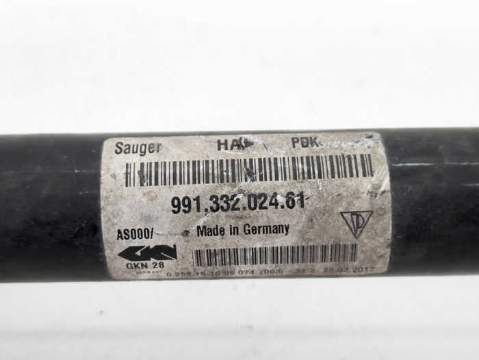 Porsche 991.2 911 GTS Left/Right Rear PDK Axle Shaft 99133202461
