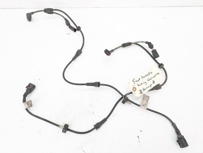 Porsche 991.2 911 GTS Front Left/Right ABS Wheel Speed Sensor Wiring Harness 99160913700 *DAMAGED*