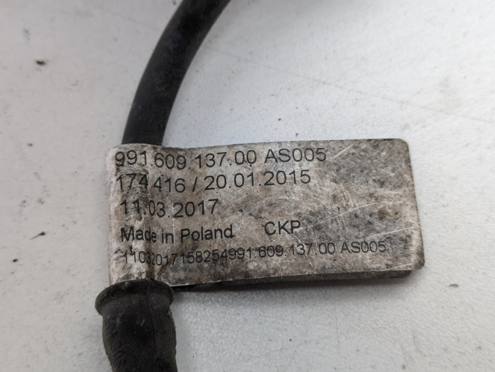 Porsche 991.2 911 GTS Front Left/Right ABS Wheel Speed Sensor Wiring Harness 99160913700 *DAMAGED*