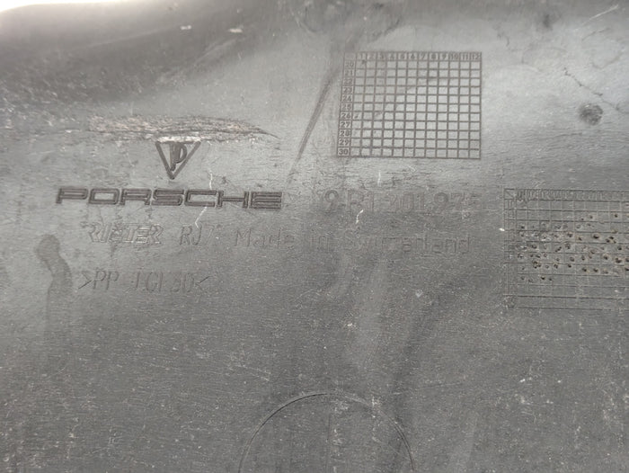 Porsche 991.2 911 GTS Fuel Tank Protective Cover 9P1201975 *DAMAGED*