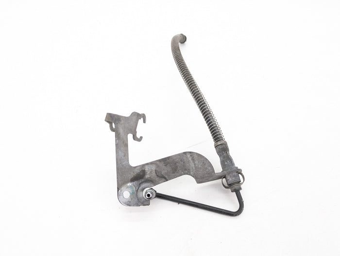 Porsche 991.2 911 GTS Rear Right/Passenger Side Soft Brake Line Hose & Bracket 9P1614844A