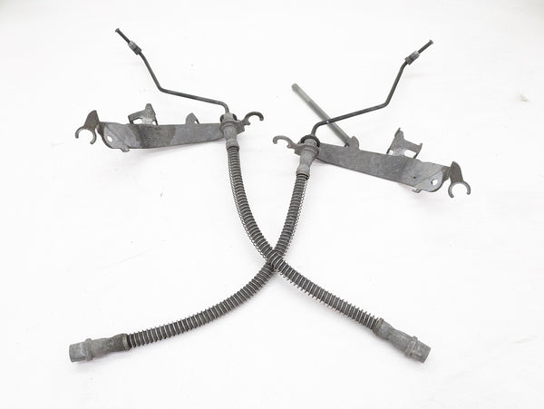 Porsche 991.2 911 GTS Front Left/Right Soft Brake Line Hose & Bracket 9P1611846/9P1611845