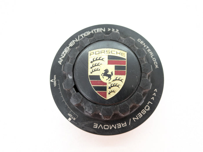 Porsche 991.2 911 GTS Center Lock Wheel Nut Bolt Lug #1 & Cap 99136118190/99136130700
